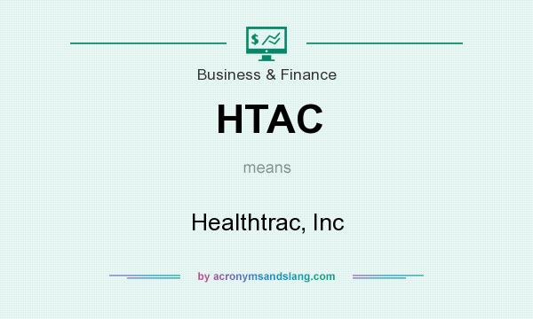 What does HTAC mean? It stands for Healthtrac, Inc