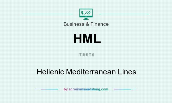 What does HML mean? It stands for Hellenic Mediterranean Lines