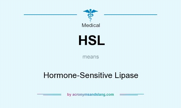 What does HSL mean? It stands for Hormone-Sensitive Lipase