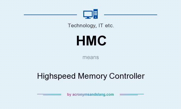 What does HMC mean? It stands for Highspeed Memory Controller