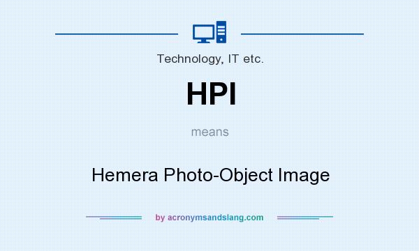 What does HPI mean? It stands for Hemera Photo-Object Image