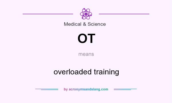 What does OT mean? It stands for overloaded training