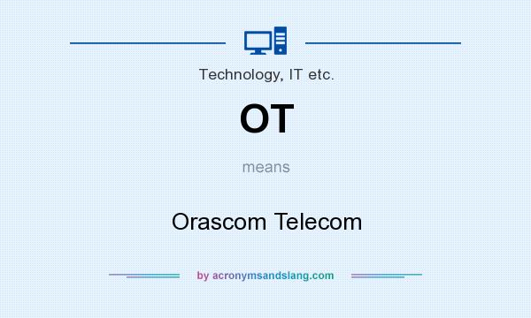 What does OT mean? It stands for Orascom Telecom
