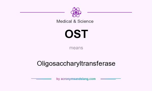What does OST mean? It stands for Oligosaccharyltransferase