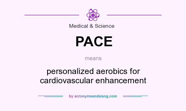 What does PACE mean? It stands for personalized aerobics for cardiovascular enhancement