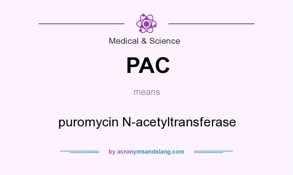 What does PAC mean? It stands for puromycin N-acetyltransferase