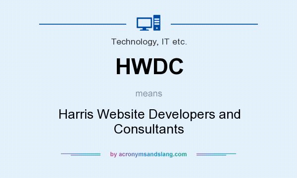 What does HWDC mean? It stands for Harris Website Developers and Consultants