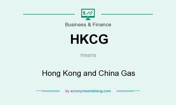 What does HKCG mean? It stands for Hong Kong and China Gas