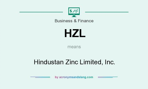 What does HZL mean? It stands for Hindustan Zinc Limited, Inc.