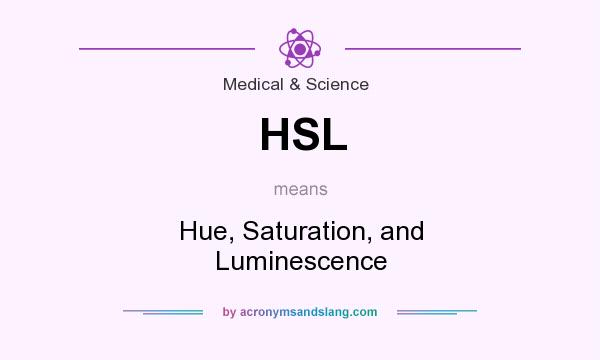 What does HSL mean? It stands for Hue, Saturation, and Luminescence