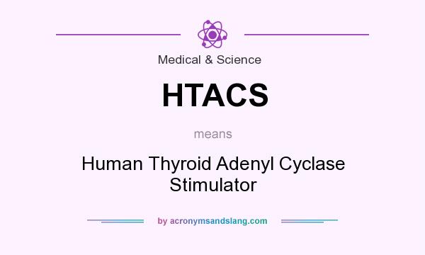 What does HTACS mean? It stands for Human Thyroid Adenyl Cyclase Stimulator