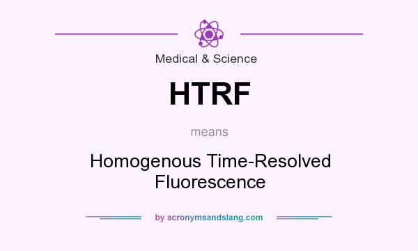 What does HTRF mean? It stands for Homogenous Time-Resolved Fluorescence