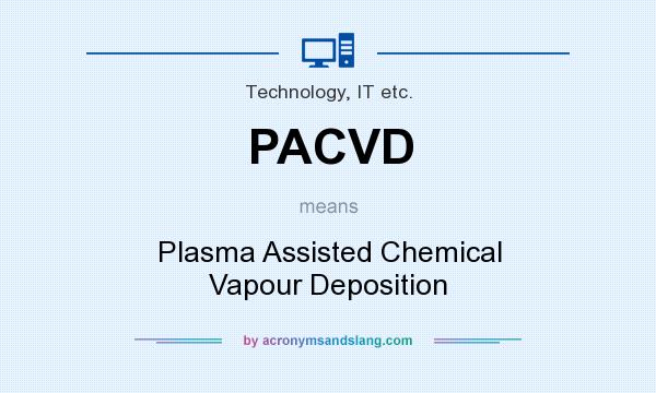 What does PACVD mean? It stands for Plasma Assisted Chemical Vapour Deposition