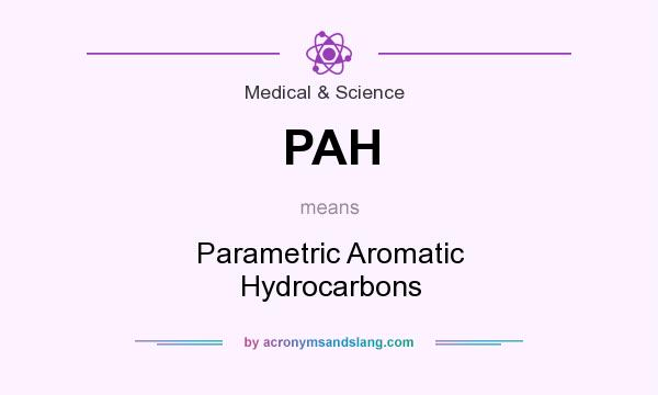 What does PAH mean? It stands for Parametric Aromatic Hydrocarbons