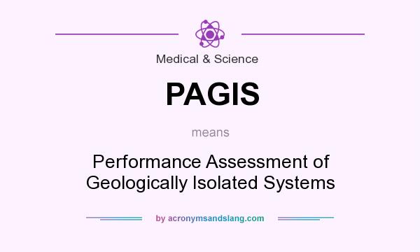 What does PAGIS mean? It stands for Performance Assessment of Geologically Isolated Systems