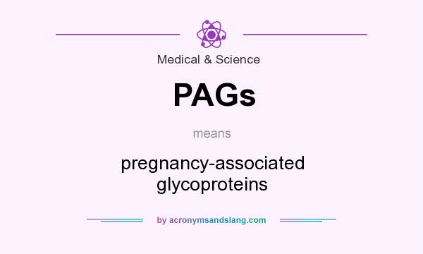 What does PAGs mean? It stands for pregnancy-associated glycoproteins