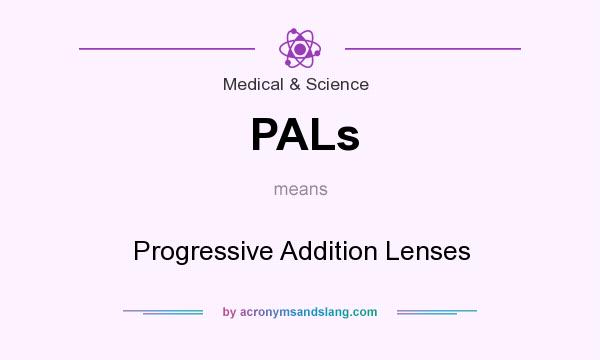 What does PALs mean? It stands for Progressive Addition Lenses