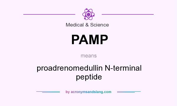 What does PAMP mean? It stands for proadrenomedullin N-terminal peptide