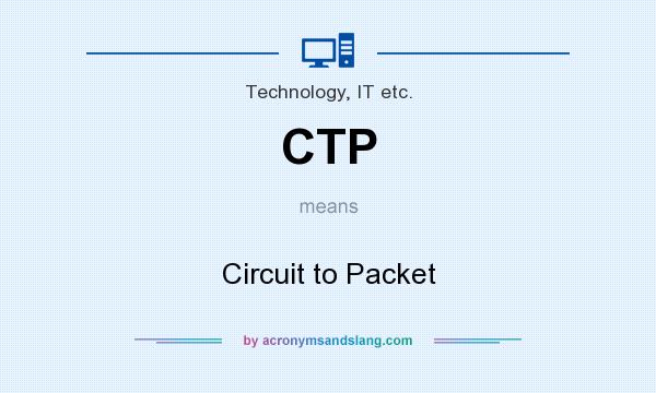 What does CTP mean? It stands for Circuit to Packet