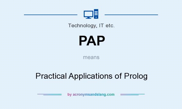 What does PAP mean? It stands for Practical Applications of Prolog