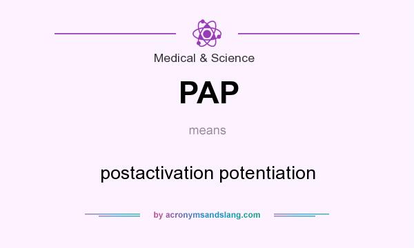What does PAP mean? It stands for postactivation potentiation