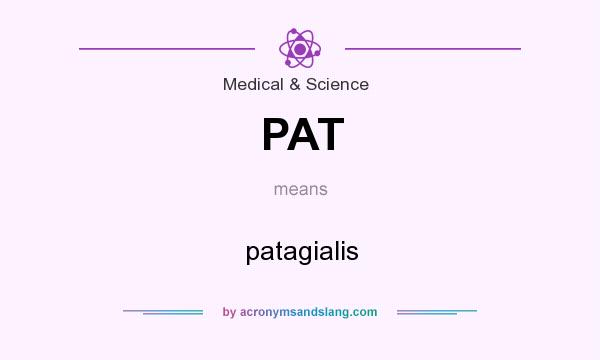 What does PAT mean? It stands for patagialis