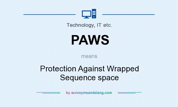 What does PAWS mean? It stands for Protection Against Wrapped Sequence space