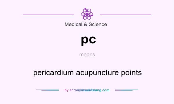 What does pc mean? It stands for pericardium acupuncture points