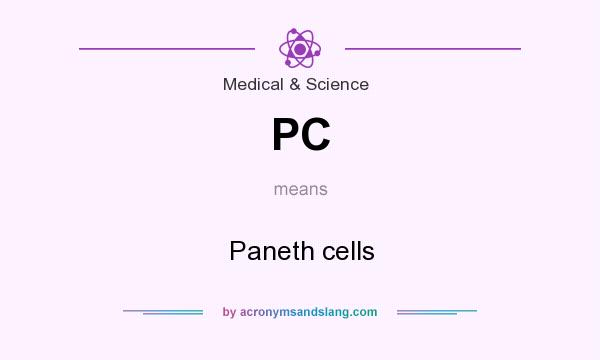 What does PC mean? It stands for Paneth cells