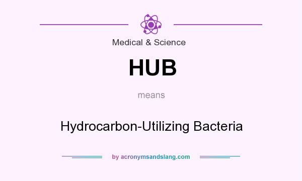 What does HUB mean? It stands for Hydrocarbon-Utilizing Bacteria