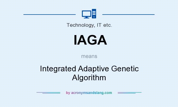 What does IAGA mean? It stands for Integrated Adaptive Genetic Algorithm