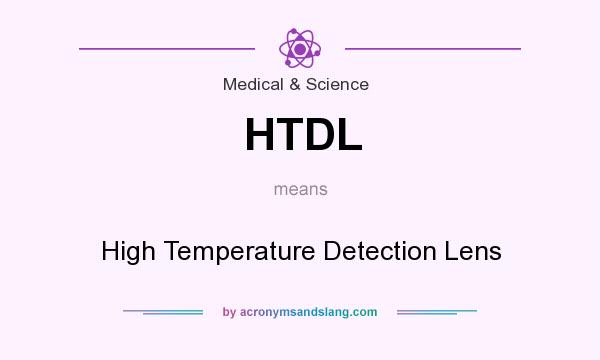 What does HTDL mean? It stands for High Temperature Detection Lens