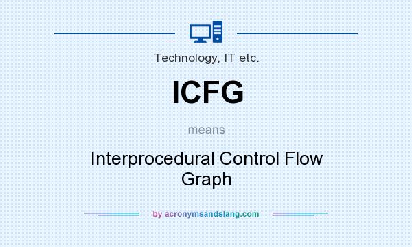What does ICFG mean? It stands for Interprocedural Control Flow Graph