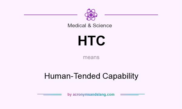 What does HTC mean? It stands for Human-Tended Capability