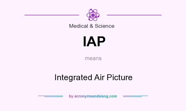 What does IAP mean? It stands for Integrated Air Picture