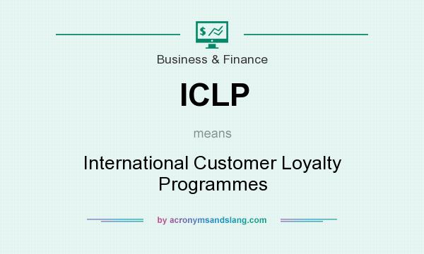 What does ICLP mean? It stands for International Customer Loyalty Programmes
