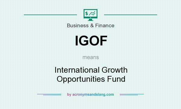 What does IGOF mean? It stands for International Growth Opportunities Fund