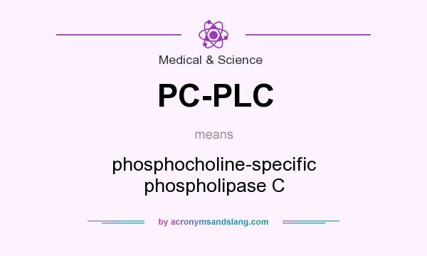 What does PC-PLC mean? It stands for phosphocholine-specific phospholipase C