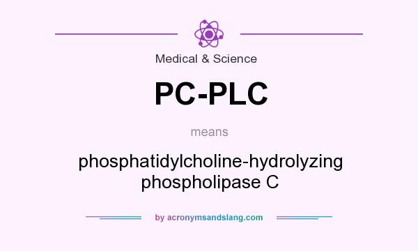 What does PC-PLC mean? It stands for phosphatidylcholine-hydrolyzing phospholipase C