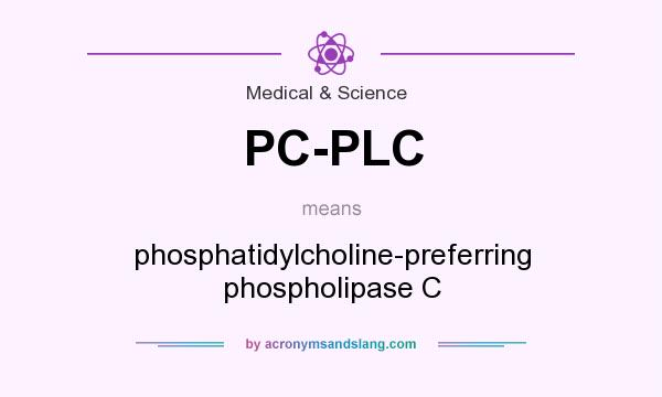 What does PC-PLC mean? It stands for phosphatidylcholine-preferring phospholipase C