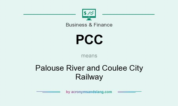 What does PCC mean? It stands for Palouse River and Coulee City Railway
