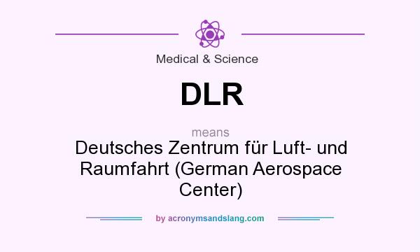 What does DLR mean? It stands for Deutsches Zentrum für Luft- und Raumfahrt (German Aerospace Center)