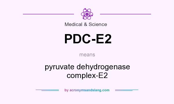 What does PDC-E2 mean? It stands for pyruvate dehydrogenase complex-E2