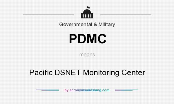 What does PDMC mean? It stands for Pacific DSNET Monitoring Center