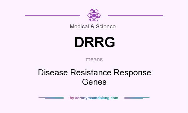 What does DRRG mean? It stands for Disease Resistance Response Genes