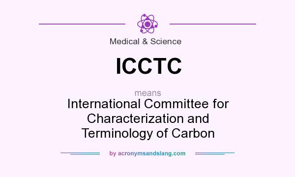 What does ICCTC mean? It stands for International Committee for Characterization and Terminology of Carbon