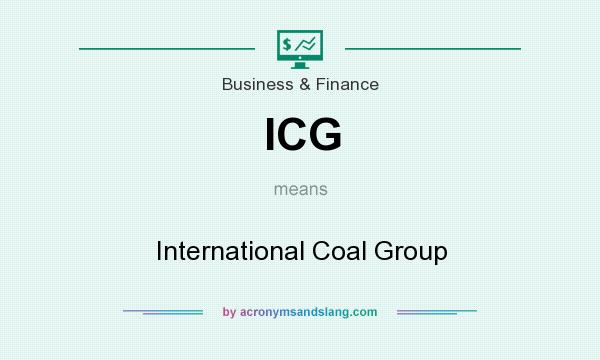 What does ICG mean? It stands for International Coal Group
