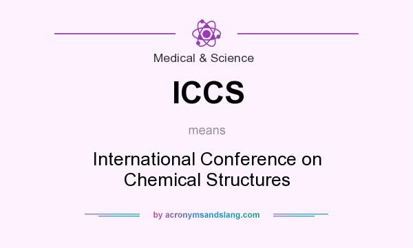 What does ICCS mean? It stands for International Conference on Chemical Structures