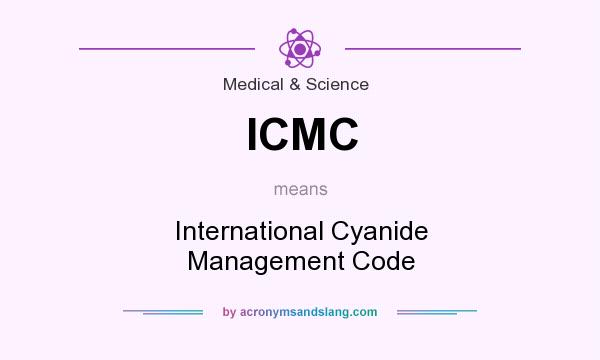 What does ICMC mean? It stands for International Cyanide Management Code