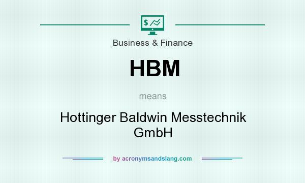 What does HBM mean? It stands for Hottinger Baldwin Messtechnik GmbH